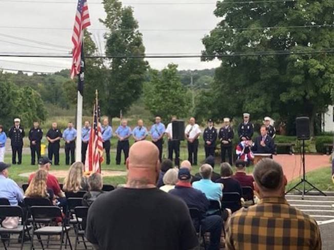 Blumenthal  attended events remembering the 9/11 victims in Greenwich, Westport and Middletown. 